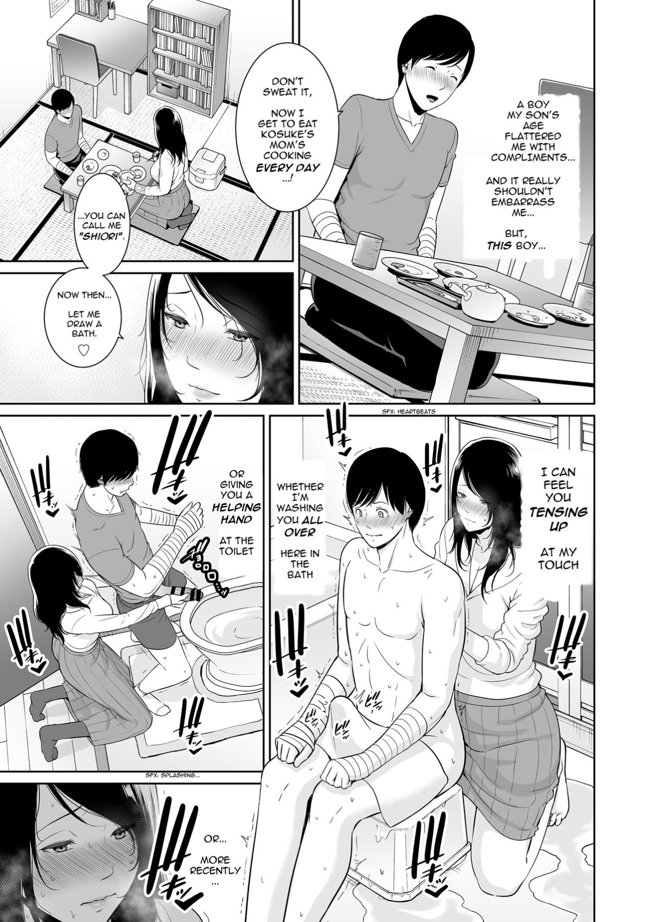 Hentai Manga Comic-My Friend's Mature Mother-Read-12